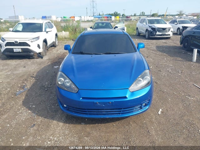 2007 Hyundai Tiburon Gs მანქანა იყიდება აუქციონზე, vin: KMHHM65D37U258226, აუქციონის ნომერი: 12674289
