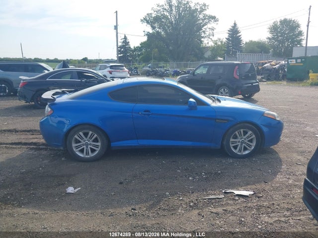 2007 Hyundai Tiburon Gs მანქანა იყიდება აუქციონზე, vin: KMHHM65D37U258226, აუქციონის ნომერი: 12674289
