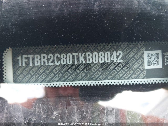Auction sale of the 2026 Ford Transit T-250, vin: 1FTBR2C80TKB08042, lot number: 12674325