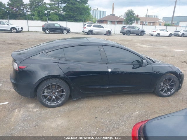 12674332 :رقم المزاد ، 5YJ3E1EA1NF258168 vin ، 2022 Tesla Model 3 Rwd/standard Range مزاد بيع