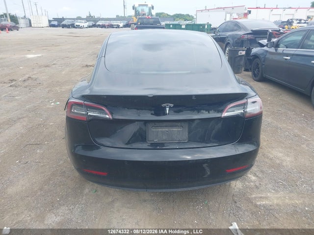 12674332 :رقم المزاد ، 5YJ3E1EA1NF258168 vin ، 2022 Tesla Model 3 Rwd/standard Range مزاد بيع