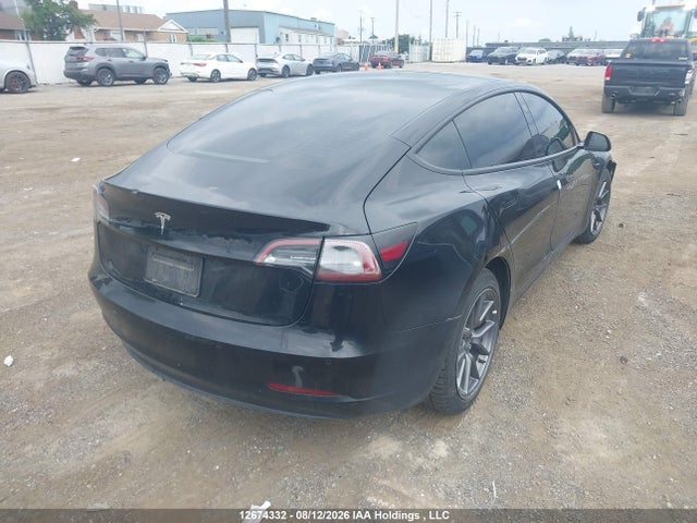 12674332 :رقم المزاد ، 5YJ3E1EA1NF258168 vin ، 2022 Tesla Model 3 Rwd/standard Range مزاد بيع