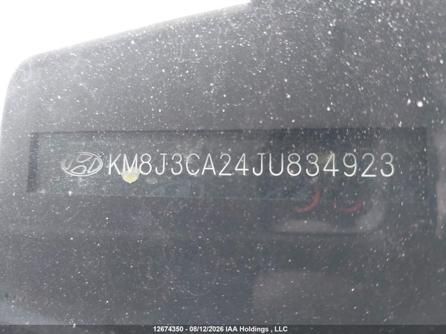 KM8J3CA24JU834923 Hyundai Tucson Limited/sport And Eco/se