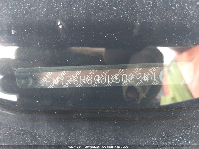 5FNYF6H89JB502944 Honda Pilot Ex-l Res