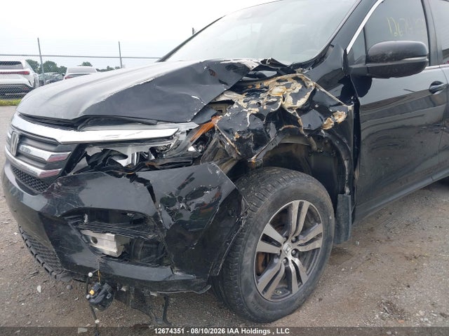 5FNYF6H89JB502944 Honda Pilot Ex-l Res