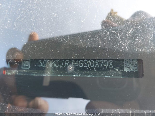 12674352 :رقم المزاد ، 3GNKDJRJ4SS108798 vin ، 2025 Chevrolet Blazer Rs مزاد بيع