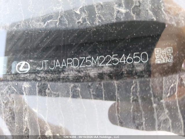 JTJAARDZ5M2254650 Lexus Nx 300 Base/300 Luxury/300 F Sport