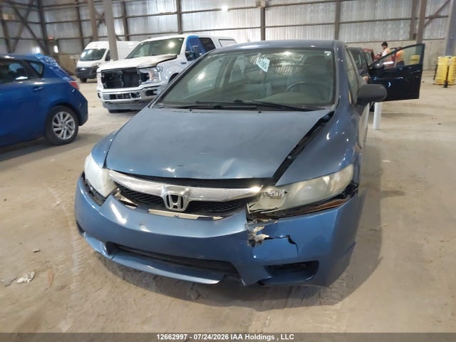 12662997 :رقم المزاد ، 2HGFA16449H113550 vin ، 2009 Honda Civic Dx-g مزاد بيع