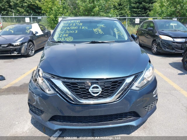 2016 Nissan Sentra 1.8 S/1.8 Sl/1.8 Sr/1.8 Sv მანქანა იყიდება აუქციონზე, vin: 3N1AB7AP5GL663003, აუქციონის ნომერი: 12663398
