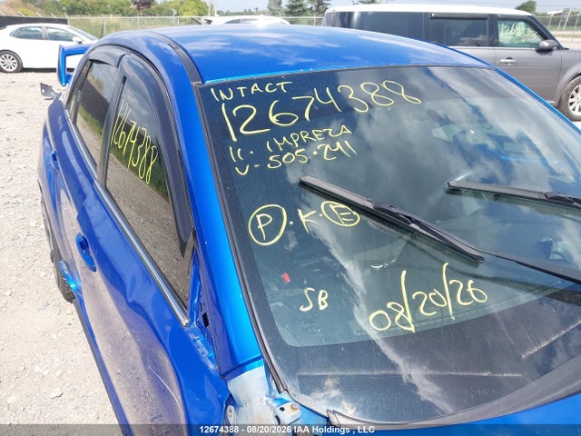 Aukcja sprzedaży 2011 Subaru Impreza, vin: JF1GV8G63BL505241, numer aukcji: 12674388