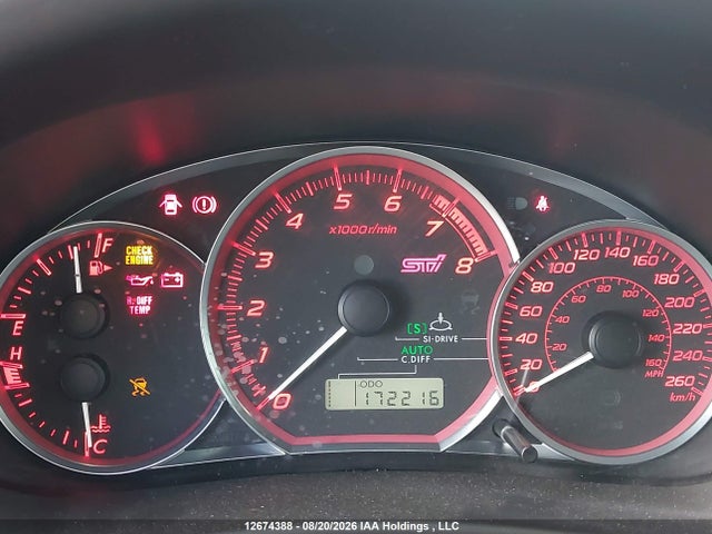 Aukcja sprzedaży 2011 Subaru Impreza, vin: JF1GV8G63BL505241, numer aukcji: 12674388