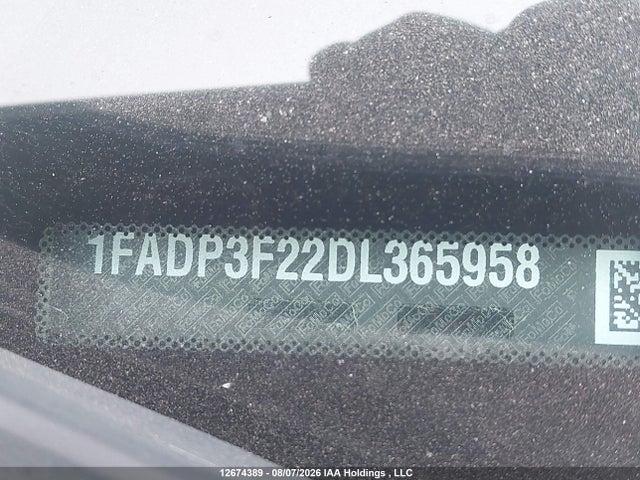 Aukcja sprzedaży 2013 Ford Focus Se, vin: 1FADP3F22DL365958, numer aukcji: 12674389