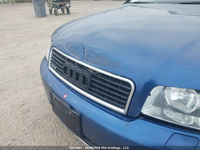 2004 Audi A4 3.0 Quattro მანქანა იყიდება აუქციონზე, vin: WAULT68E64A144298, აუქციონის ნომერი: 12674401