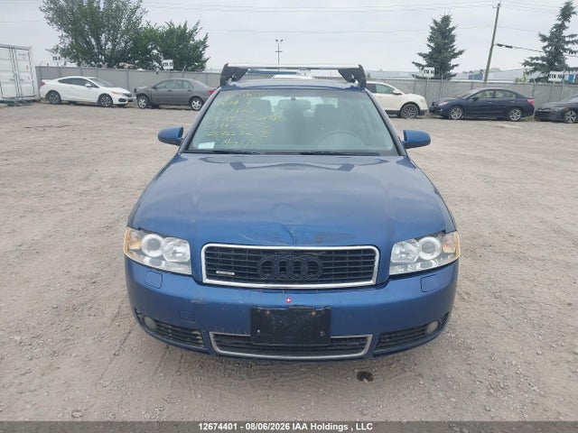 2004 Audi A4 3.0 Quattro მანქანა იყიდება აუქციონზე, vin: WAULT68E64A144298, აუქციონის ნომერი: 12674401