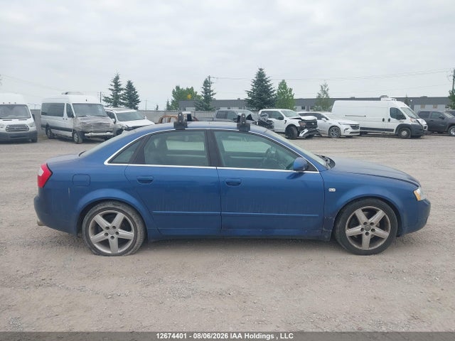 2004 Audi A4 3.0 Quattro მანქანა იყიდება აუქციონზე, vin: WAULT68E64A144298, აუქციონის ნომერი: 12674401