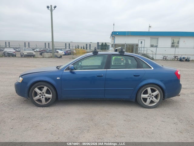 2004 Audi A4 3.0 Quattro მანქანა იყიდება აუქციონზე, vin: WAULT68E64A144298, აუქციონის ნომერი: 12674401
