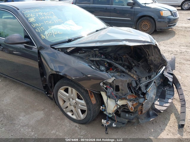 2008 Chevrolet Impala Lt მანქანა იყიდება აუქციონზე, vin: 2G1WT58K789156115, აუქციონის ნომერი: 12674409
