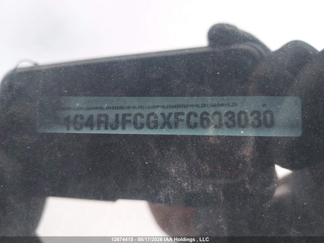 Aukcja sprzedaży 2015 Jeep Grand Cherokee Overland, vin: 1C4RJFCGXFC603030, numer aukcji: 12674415
