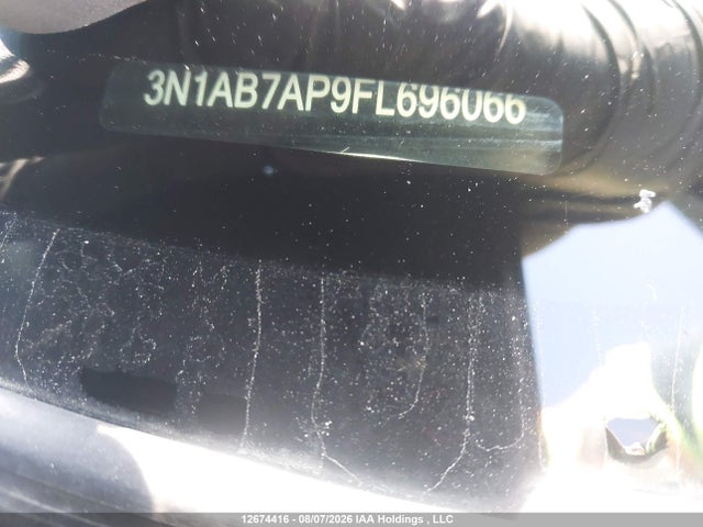 3N1AB7AP9FL696066 Nissan Sentra 1.8 S/1.8 Sl/1.8 Sr/1.8 Sv