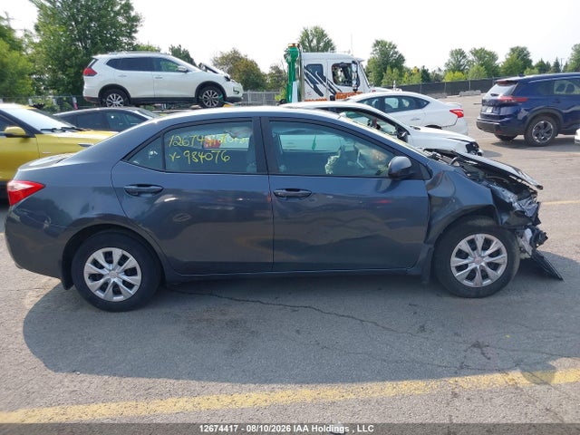 12674417 :رقم المزاد ، 2T1BURHE7JC984076 vin ، 2018 Toyota Corolla Ce مزاد بيع