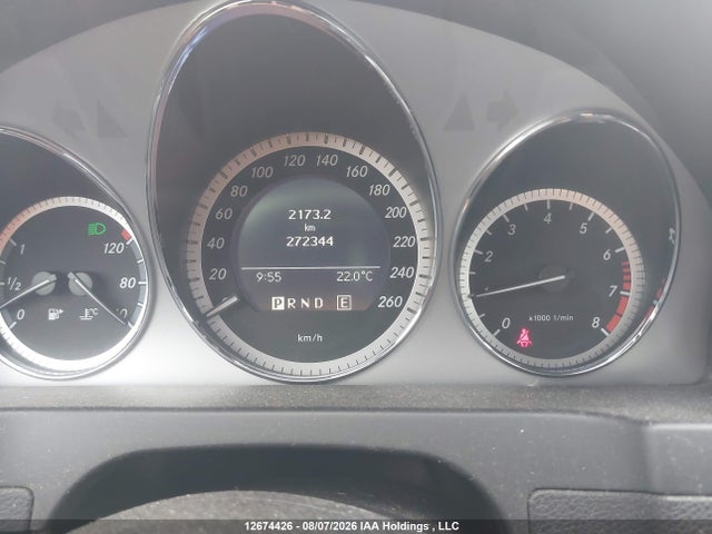 Aukcja sprzedaży 2011 Mercedes-benz C 250 4matic, vin: WDDGF8FB3BA484866, numer aukcji: 12674426