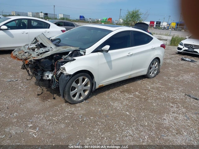 12674451 :رقم المزاد ، 5NPDH4AE4DH384921 vin ، 2013 Hyundai Elantra مزاد بيع