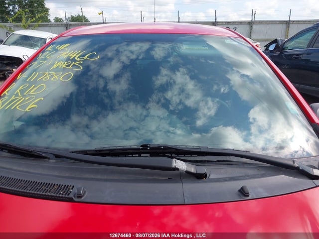 Продаж на аукціоні авто 2007 Toyota Yaris, vin: JTDKT923275117880, номер лоту: 12674460