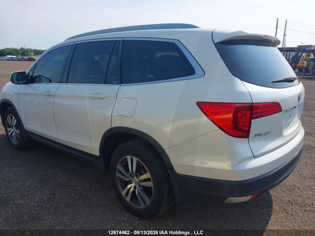 12674462 :رقم المزاد ، 5FNYF6H79GB512308 vin ، 2016 Honda Pilot Ex-l Navi مزاد بيع
