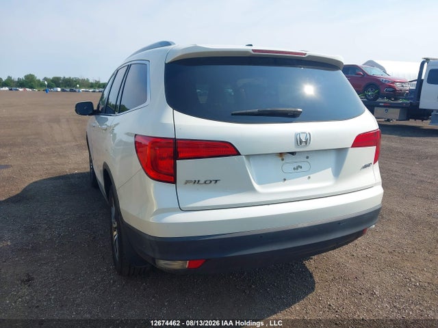 12674462 :رقم المزاد ، 5FNYF6H79GB512308 vin ، 2016 Honda Pilot Ex-l Navi مزاد بيع
