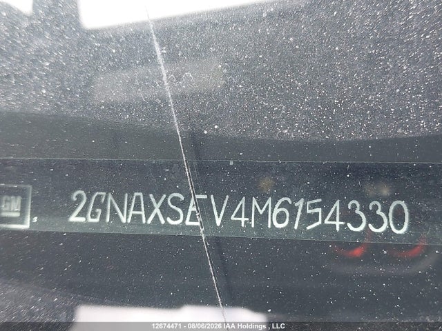 12674471 :رقم المزاد ، 2GNAXSEV4M6154330 vin ، 2021 Chevrolet Equinox Ls مزاد بيع