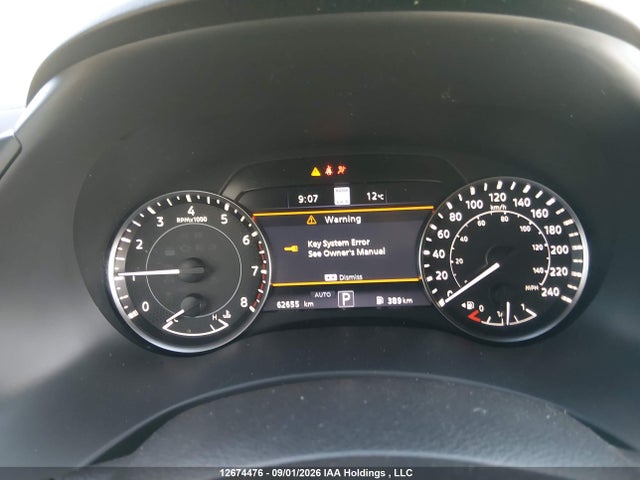 12674476 :رقم المزاد ، JN8AY2DB2M9794591 vin ، 2021 Nissan Armada Platinum مزاد بيع