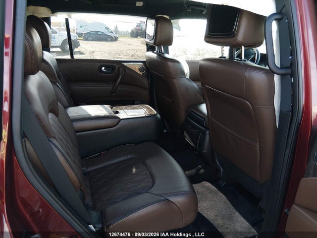 12674476 :رقم المزاد ، JN8AY2DB2M9794591 vin ، 2021 Nissan Armada Platinum مزاد بيع