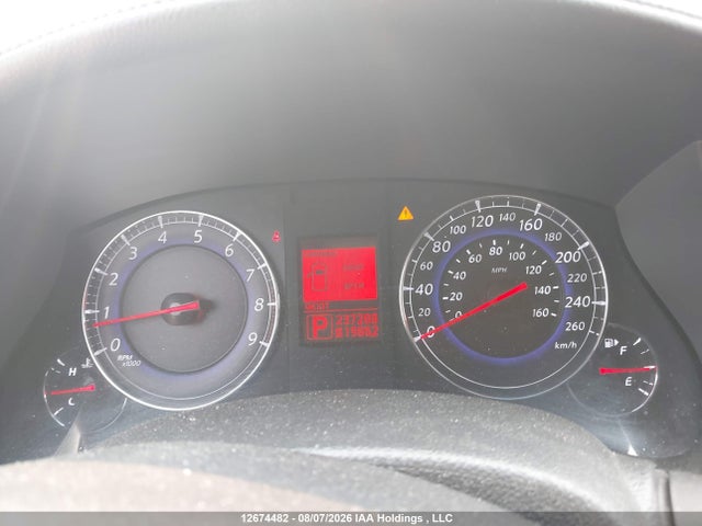 12674482 :رقم المزاد ، JN1AJ0HR2AM751599 vin ، 2010 Infiniti Ex35 Journey مزاد بيع