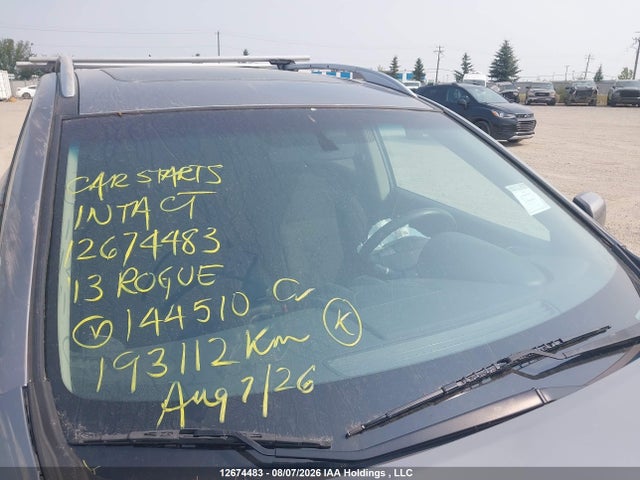 Продажа на аукционе авто 2013 Nissan Rogue S/sv, vin: JN8AS5MV5DW144510, номер лота: 12674483