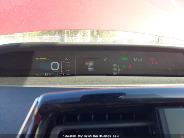 2016 Toyota Prius Technology/touring მანქანა იყიდება აუქციონზე, vin: JTDKBRFU2G3507721, აუქციონის ნომერი: 12674490