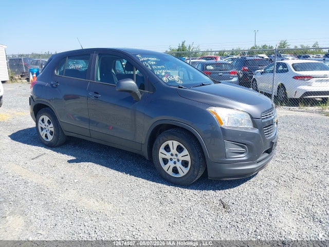 2013 Chevrolet Trax Ls მანქანა იყიდება აუქციონზე, vin: 3GNCJKSB3DL191028, აუქციონის ნომერი: 12674507