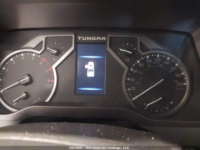 12674548 :رقم المزاد ، 5TFLA5DB3RX222281 vin ، 2024 Toyota Tundra Sr 4x4 مزاد بيع