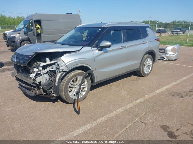 12674552 :رقم المزاد ، JA4J4VA80RZ603916 vin ، 2024 Mitsubishi Outlander Le/se/sel مزاد بيع