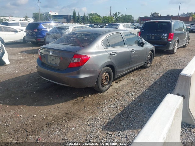 Продаж на аукціоні авто 2012 Honda Civic Lx, vin: 2HGFB2F46CH007403, номер лоту: 12674559