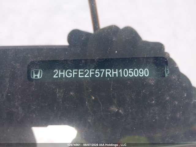 Honda Civic 2024 2HGFE2F57RH105090 Image 17
