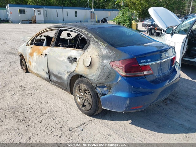 Honda Civic 2015 2HGFB2F43FH022607 Image 3