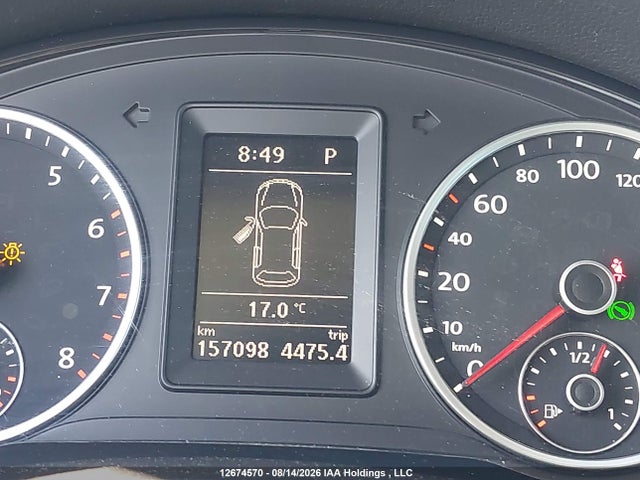 12674570 :رقم المزاد ، WVGJV7AX0GW501757 vin ، 2016 Volkswagen Tiguan Comfortline/highline/special Edition مزاد بيع