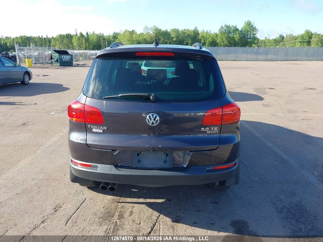 12674570 :رقم المزاد ، WVGJV7AX0GW501757 vin ، 2016 Volkswagen Tiguan Comfortline/highline/special Edition مزاد بيع