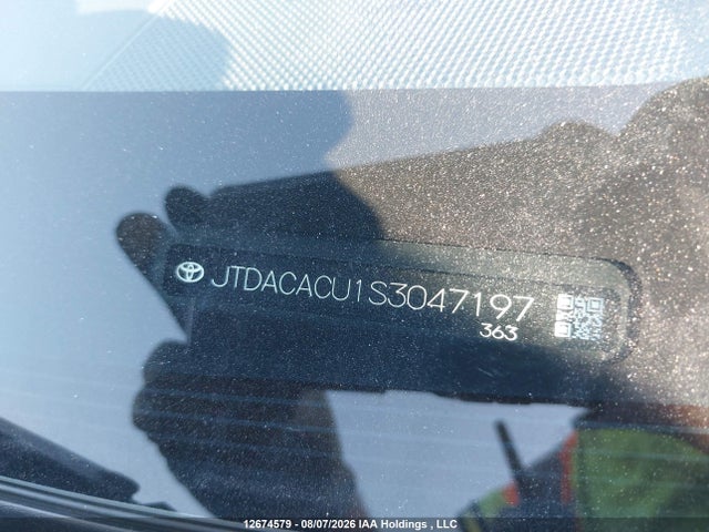 Продаж на аукціоні авто 2025 Toyota Prius Se/xse/xse Premium, vin: JTDACACU1S3047197, номер лоту: 12674579