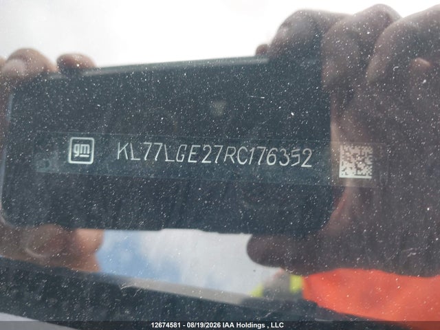 KL77LGE27RC176352 Chevrolet Trax