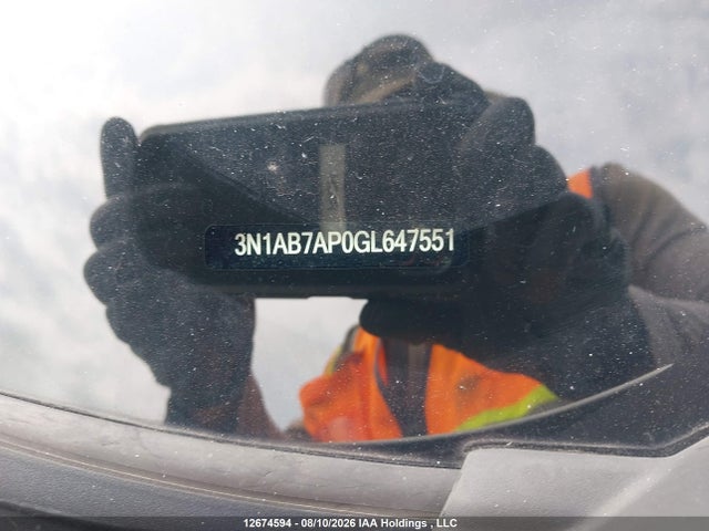 3N1AB7AP0GL647551 Nissan Sentra S/sv/sr/sl