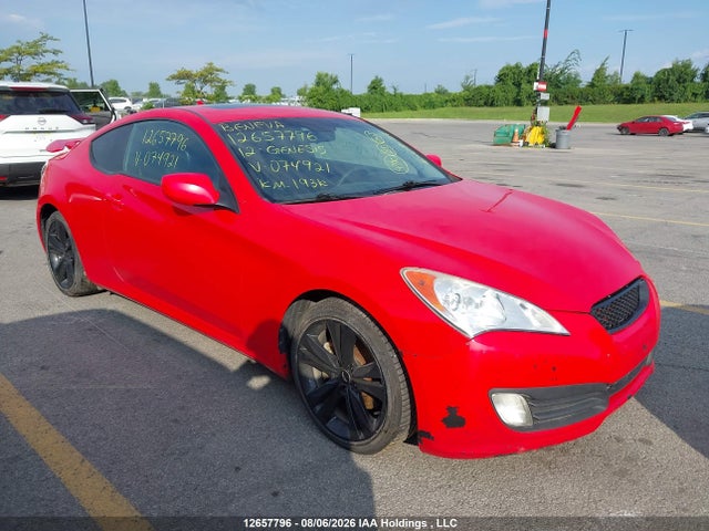 Продаж на аукціоні авто 2012 Hyundai Genesis 2.0t Premium, vin: KMHHT6KD8CU074921, номер лоту: 12657796