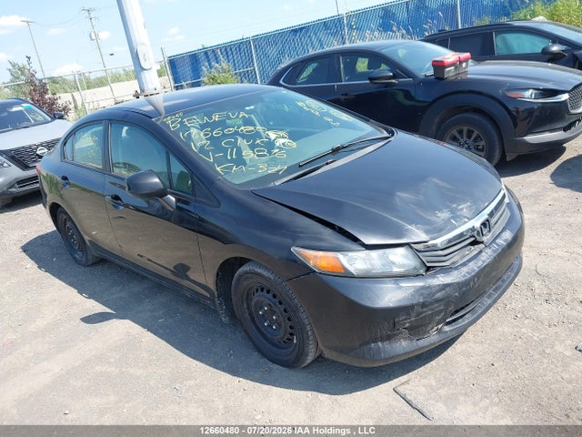 Продаж на аукціоні авто 2012 Honda Civic Lx, vin: 2HGFB2F48CH115876, номер лоту: 12660480