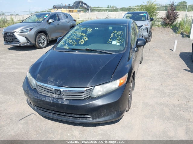 2012 Honda Civic Lx მანქანა იყიდება აუქციონზე, vin: 2HGFB2F48CH115876, აუქციონის ნომერი: 12660480