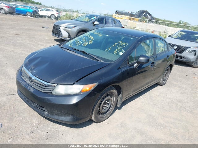 2012 Honda Civic Lx მანქანა იყიდება აუქციონზე, vin: 2HGFB2F48CH115876, აუქციონის ნომერი: 12660480